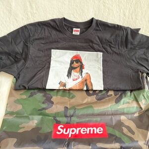 New! Supreme Playboi Carti Tee, Black, size M -- Laundry Bag included